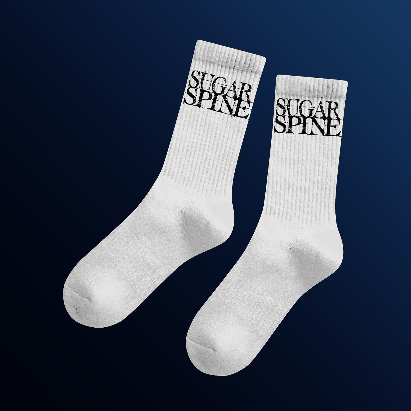Spine Socks White