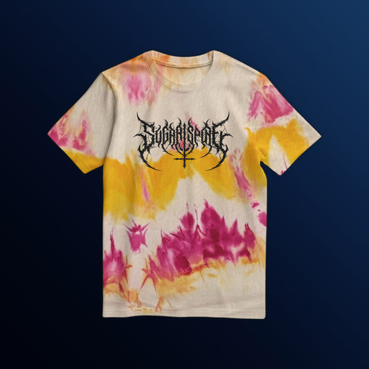 Deathcore Logo Tie-Dye Shirt // Solar Flare